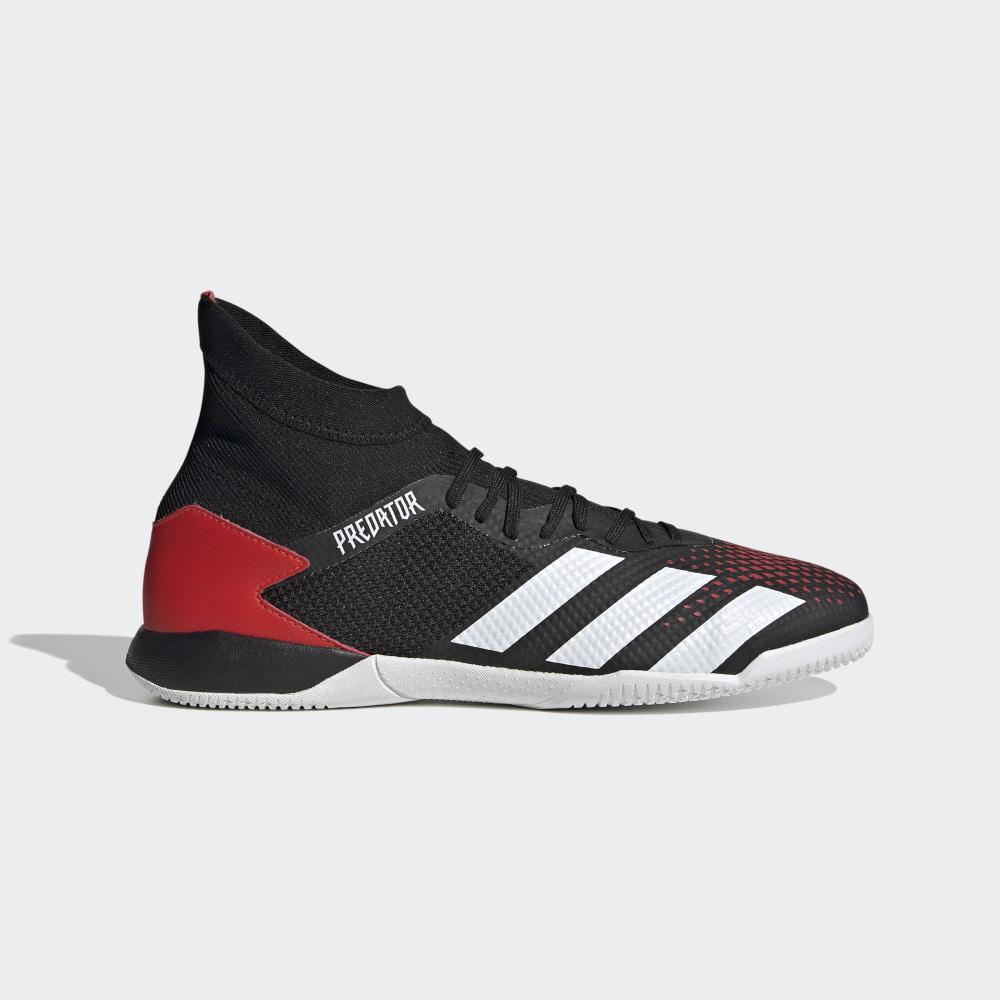 Adidas Predator 20.3 Indoor Hrvatska - Muške Tenisice Za Nogomet - Crne/Bijele/Crvene (NGSDOW461)